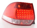 Paire de feux arrire VW Volkswagen Golf 5 Break 07-09 Rouge Chrome Led