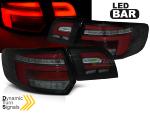 Paire de feux arrire Audi A3 8P Sportback 03-08 FULL LED BAR Rouge Noir