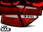 Paire de feux arriere Audi A5 07-11 LED BAR Rouge blanc