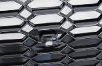 Grille Calandre avant ABS Audi A4 B9 2020 a 2023 Chrome Noir Look Sport