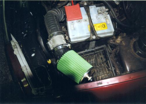 Kit d Admission direct GREEN pour Ford Fiesta 4 de 96-99 1.3Li 8V-60cv