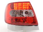 Paire de feux arrire Audi A4 B5 Berline 95-00 TDI Led Rouge Chrome