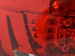 Paire de feux arrière Audi A3 8P 3 portes 2010-2012 Rouge Chrome Chrome