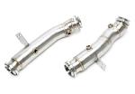 Downpipe Inox pour Mercedes Classe C W205 de 2014 a 2018-76mm