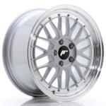 Jante JR Wheels JR23 17x8 ET35- 5X100 - Hyper Silver w/ Machined Lip