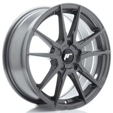 Jante JR Wheels JR21 17x7 ET20-40- 5 Trous sur mesure - Hyper Gray