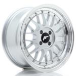 Jante JR Wheels JR23 16x8 ET20 - 4x100 - Hyper Silver w/ Machined Lip