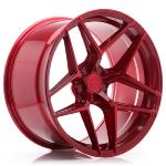 Jante Concaver CVR2 20x10 ET20-48 BLANK Candy Red