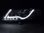 Paire de feux phares Daylight DRL Led Audi A6 C6/4F 2004-2008 Chrome