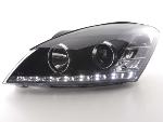 Paire de feux phares Daylight Led Kia ceed de 06-09 Noir