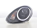 Paire de feux phares Daylight Led Porsche Boxster 987 04-08 Noir