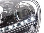 Paire de feux phares Daylight DRL Led VW Golf 5 de 03-08 Chrome