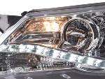 Paire de feux phares Daylight led DRL VW Tiguan 07-11 chrome