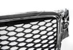 Calandre pour Audi A4 /S4 B8 de 2008 a 2011 look Sport chrome et noir