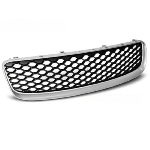 Grille de calandre pour Audi TT 8N de 1999 a 2006 look Sport Argent et noir