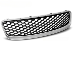 Grille de calandre pour Audi TT 8N de 1999 a 2006 look Sport Argent et noir