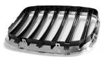 Paire de grilles de calandre BMW X5 E70, X6 E71 08-13 chrome