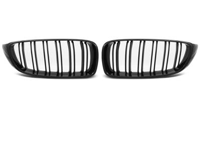 Grilles de calandre BMW serie 4 F32/F33/F36 de 2013 a 2020 Noir brillant