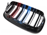Grille calandre BMW X6 E71 de 2008 a 2014 Noir Brillant 3couleurs
