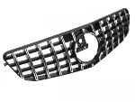 Grille calandre Mercedes classe C W204 de 2007 a 2014 Look GT Noir Chrome