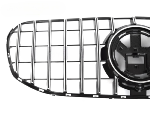 Grille calandre Mercedes GLS X167 de 2019 a 2023 Chrome Noir Brillant