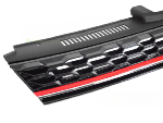 Calandre avant Volkswagen Golf 7 17-19 Look Sport Noir Ligne Rouge