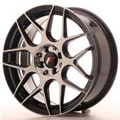 Jante JAPAN RACING JR18 17" x 7" 4x114,3 4x100 ET 40 Black Machined Face