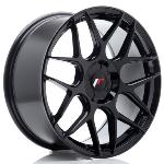 Jante JR Wheels JR18 18x8,5 ET20-45 - 5 trous sur mesure - Noir brillant