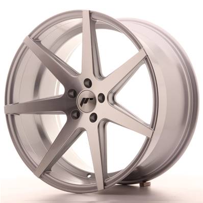 Jante JAPAN RACING JR20 20" x 10" 5x112 ET 40 Machined Face Silver