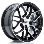 Jante JR Wheels JR28 15x7 ET38 4x100 Glossy Black Machined Face