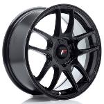 Jante JR Wheels JR29 16x7 ET20-42 - 5 trous sur mesures - Noir brillant