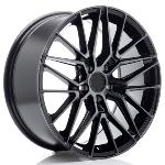 Jante JR Wheels JR38 18x8 ET42 - 5x112 - Black machined w/ Tinted face