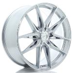 Jante JR Wheels JR44 21x9 ET20-40 - 5 trous sur mesure - Silver machined face