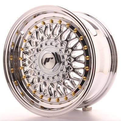 Jante JAPAN RACING JR9 15" x 7" 4x108 4x100 ET 20 Chrome