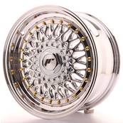 Jante JAPAN RACING JR9 15" x 7" 4x108 4x100 ET 20 Chrome