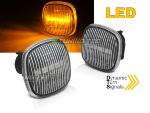Paire clignotant repetiteur Skoda Octavia de 1997 a 2004 Clair Led Dynamique