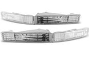 Paire Clignotant frontaux pour Honda Prelude 1992 a 1997 chrome