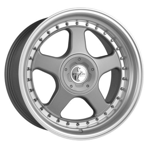 Jante Keskin KT1 18x10 ET25 5/100 TITAN GREY LIP POLISH