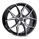 Jante Keskin KT19N 19x8.5 ET45 5/112 BLACK FRONT POLISH
