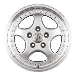 Jante Keskin KT2 18x8.5 ET52 5/130 SILVER LIP POLISH