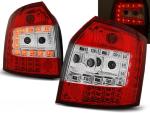 Paire de feux arriere Audi A4 B6 de 10/2000 a 10/2004 LED rouge et blanc