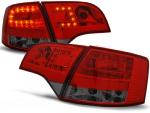 Paire de feux arriere Audi A4 B7 break 04-08 LED rouge fume