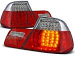 Paire de feux arriere BMW serie 3 E46 Coupe 99-03 LED rouge blanc