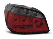 Paire de feux arriere BMW serie 5 E60 Berline 03-07 LED rouge fume