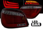 Paire feux arriere BMW serie 5 E60 LCI Berline 07-10 LED BAR Rouge Fume