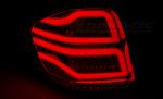 Paire de feux arriere Mercedes ML W164 de 2005 a 2008 FULL LED Rouge Fume