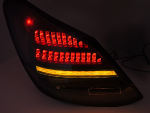 Paire de feux arriere Mercedes classe C W205 14-21 Full LED Dyn Rouge Noir Fume