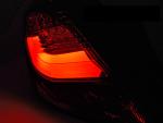 Paire de feux arriere Opel Corsa D 06-14 LED BAR Rouge Fume