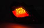 Paire de feux arriere Opel Corsa D de 2006 a 2014 LED BAR noir