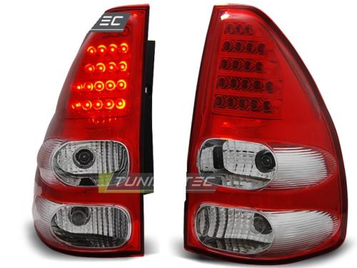 Paire de feux Toyota Land cruiser 120 03-09 LED rouge blanc